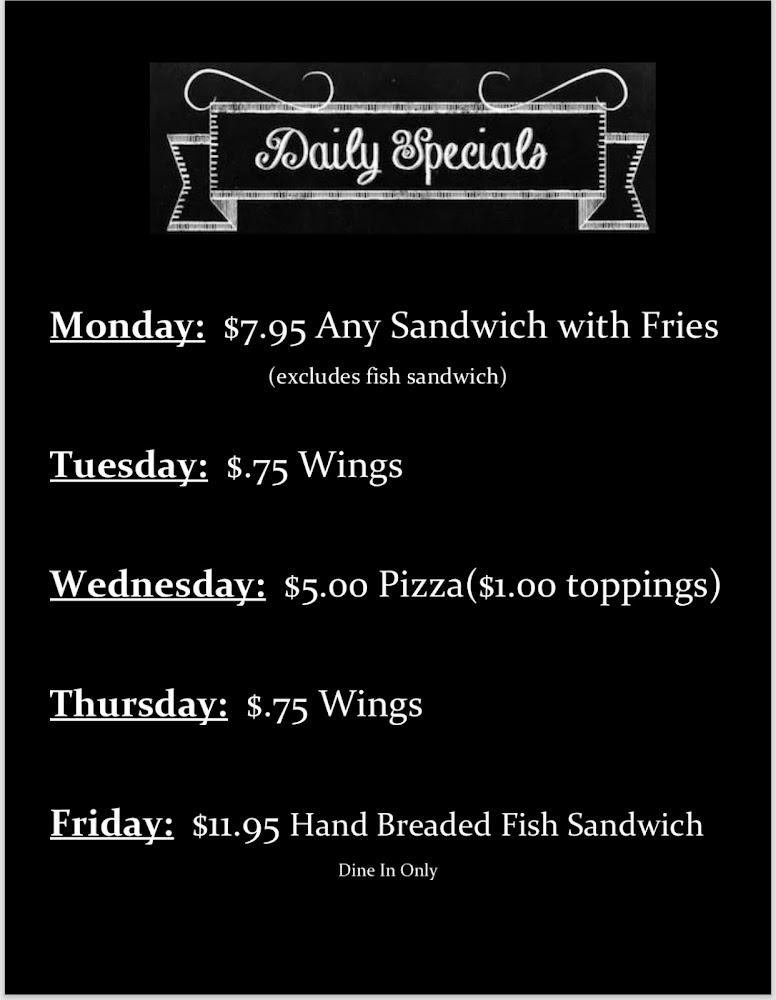 Lucky's Bar & Grille Menu image 3